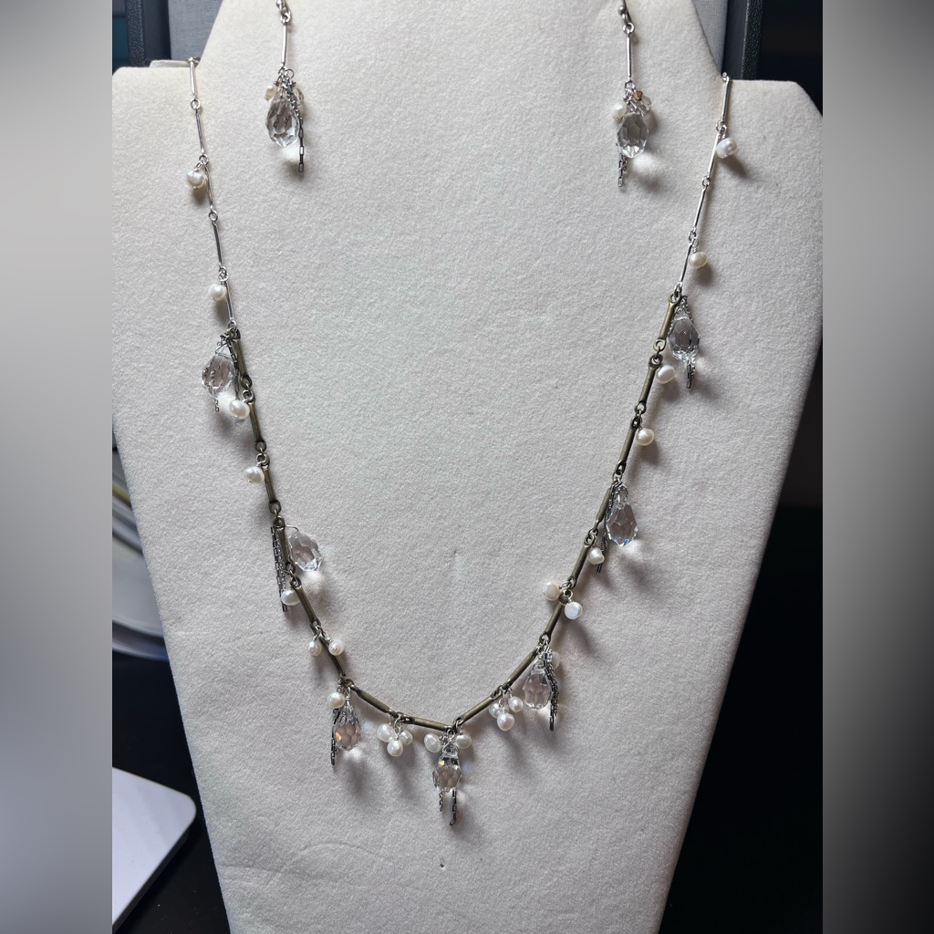 Silpada Partytime Necklace And Earring Set